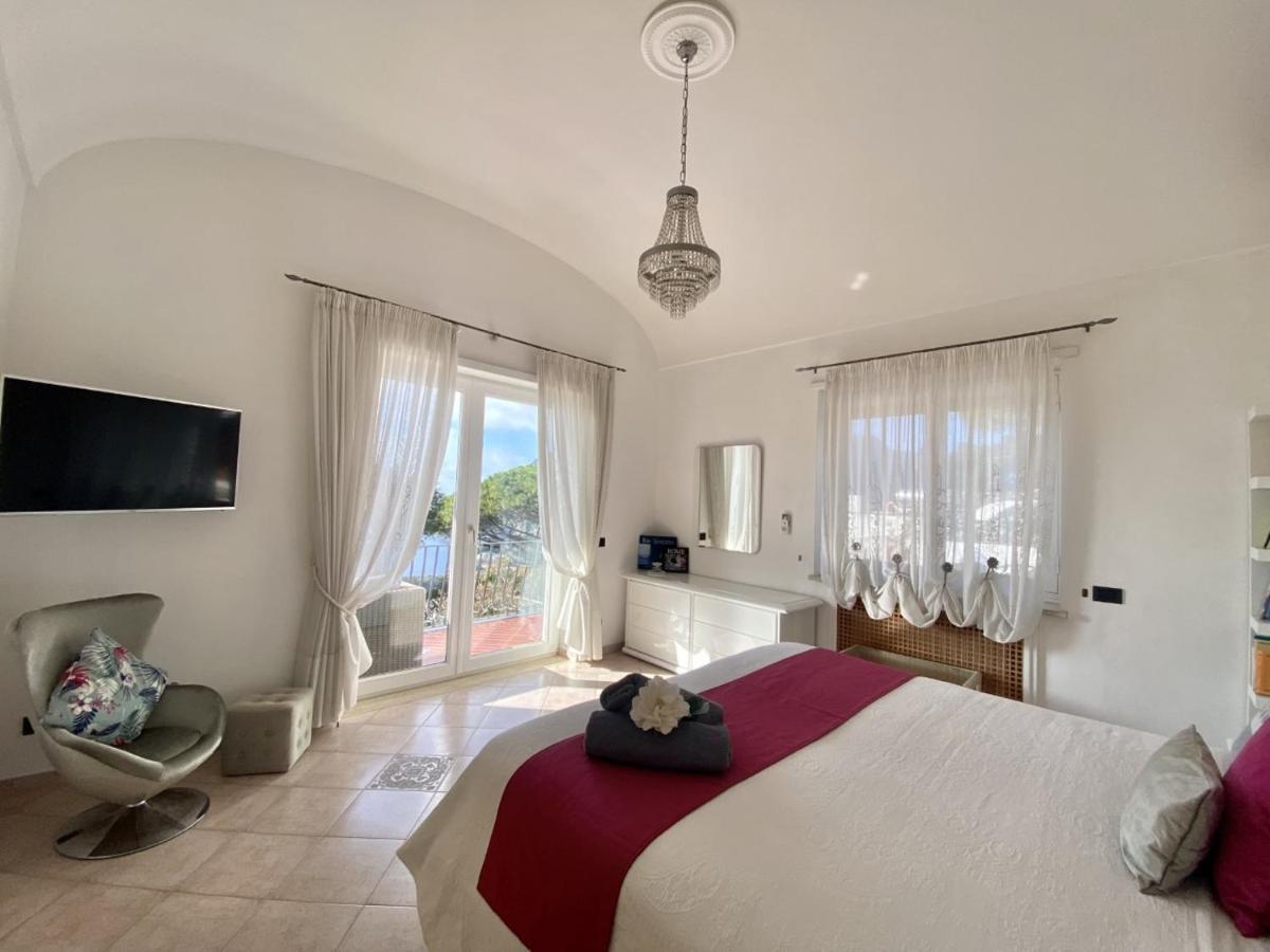 Marvelous Sea View Villa Capri Exteriér fotografie
