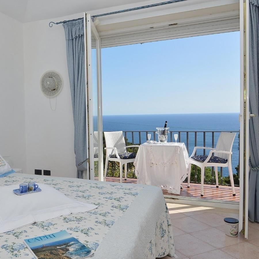 Marvelous Sea View Villa Capri Exteriér fotografie