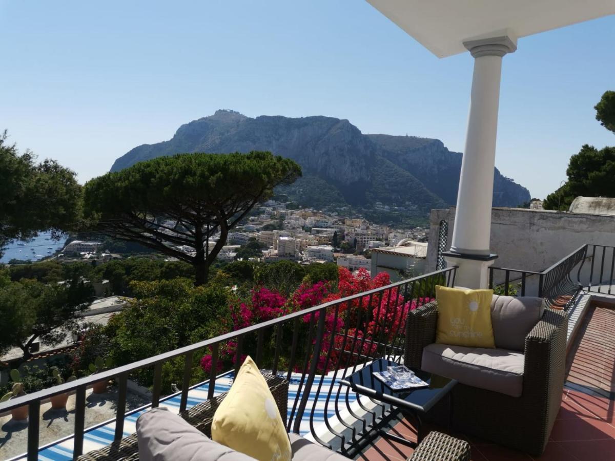 Marvelous Sea View Villa Capri Exteriér fotografie