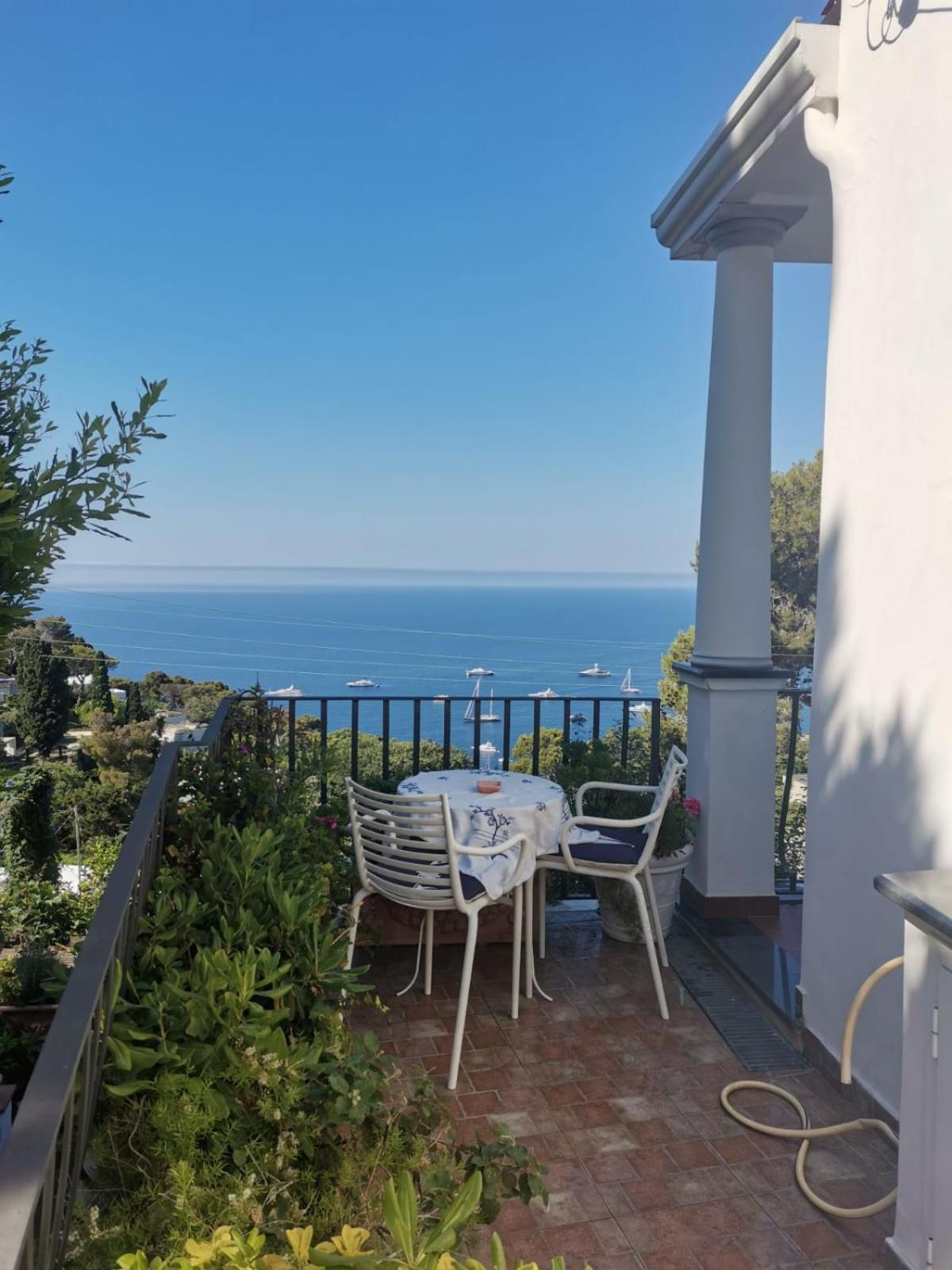 Marvelous Sea View Villa Capri Exteriér fotografie
