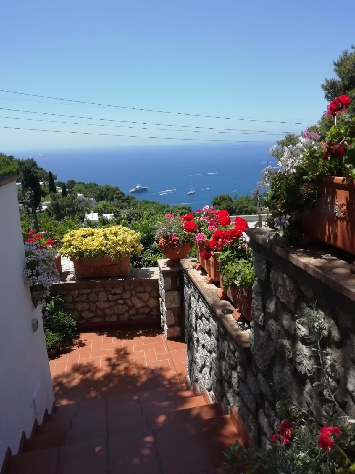 Marvelous Sea View Villa Capri Exteriér fotografie