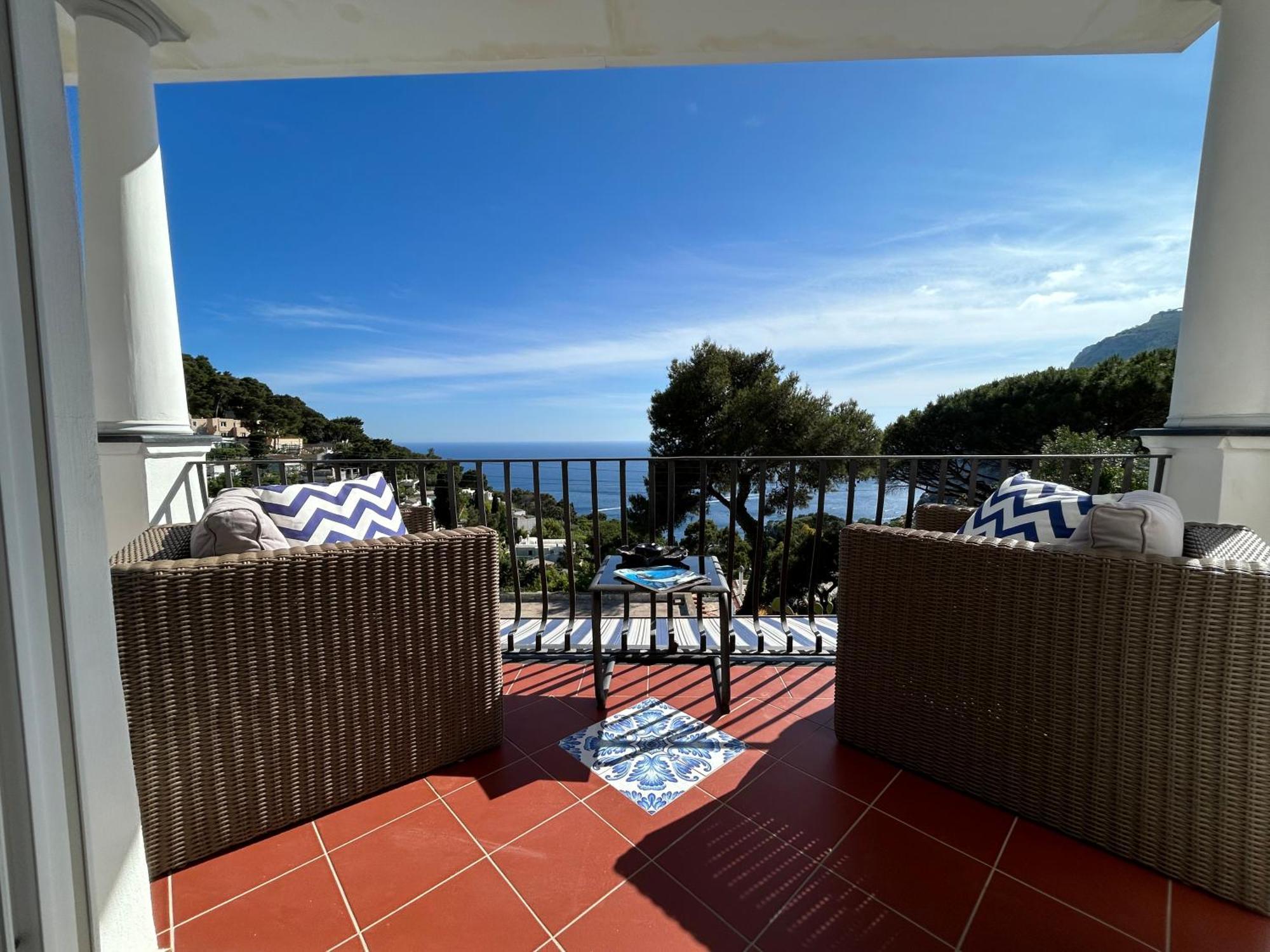 Marvelous Sea View Villa Capri Exteriér fotografie