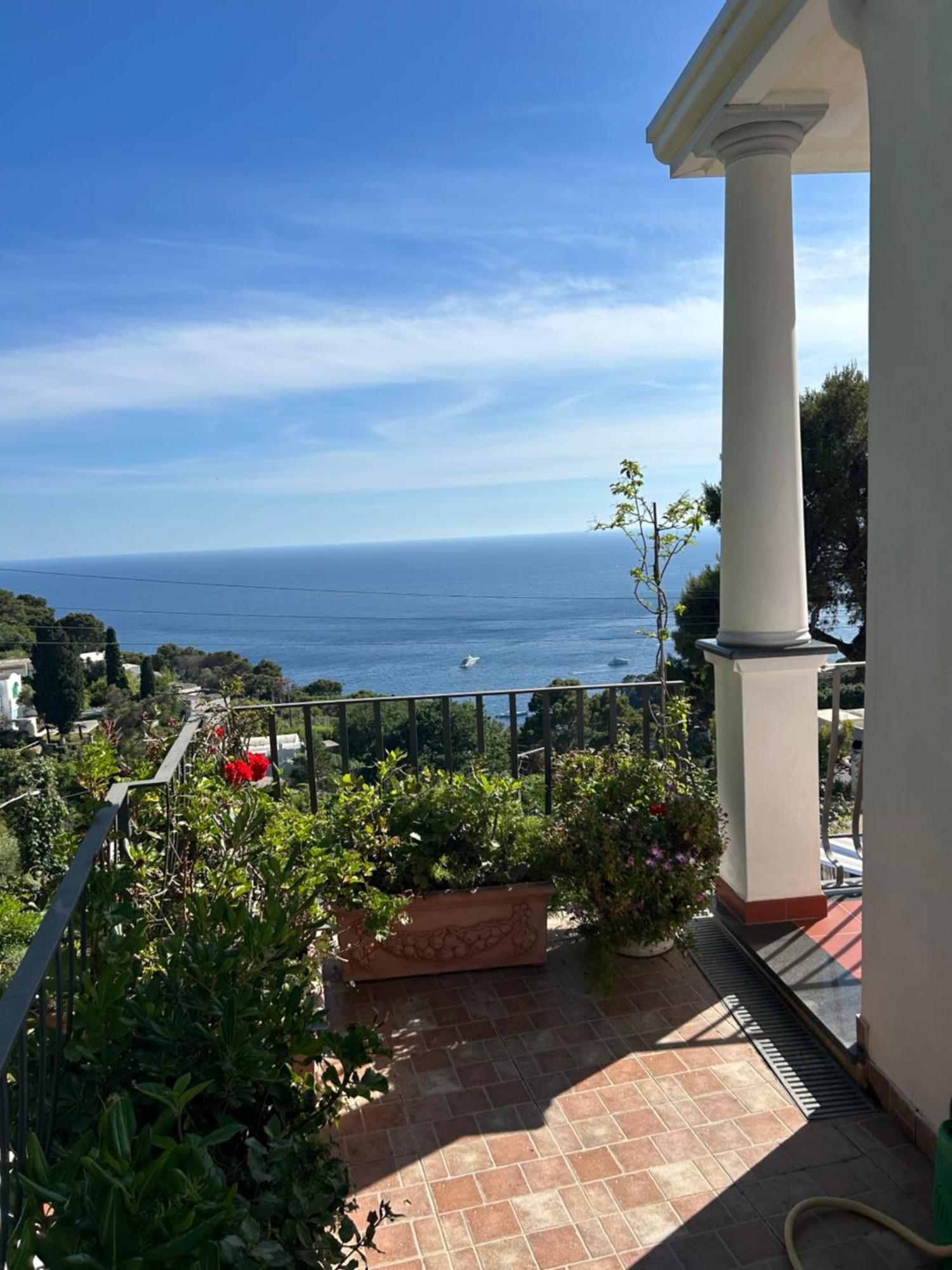 Marvelous Sea View Villa Capri Exteriér fotografie
