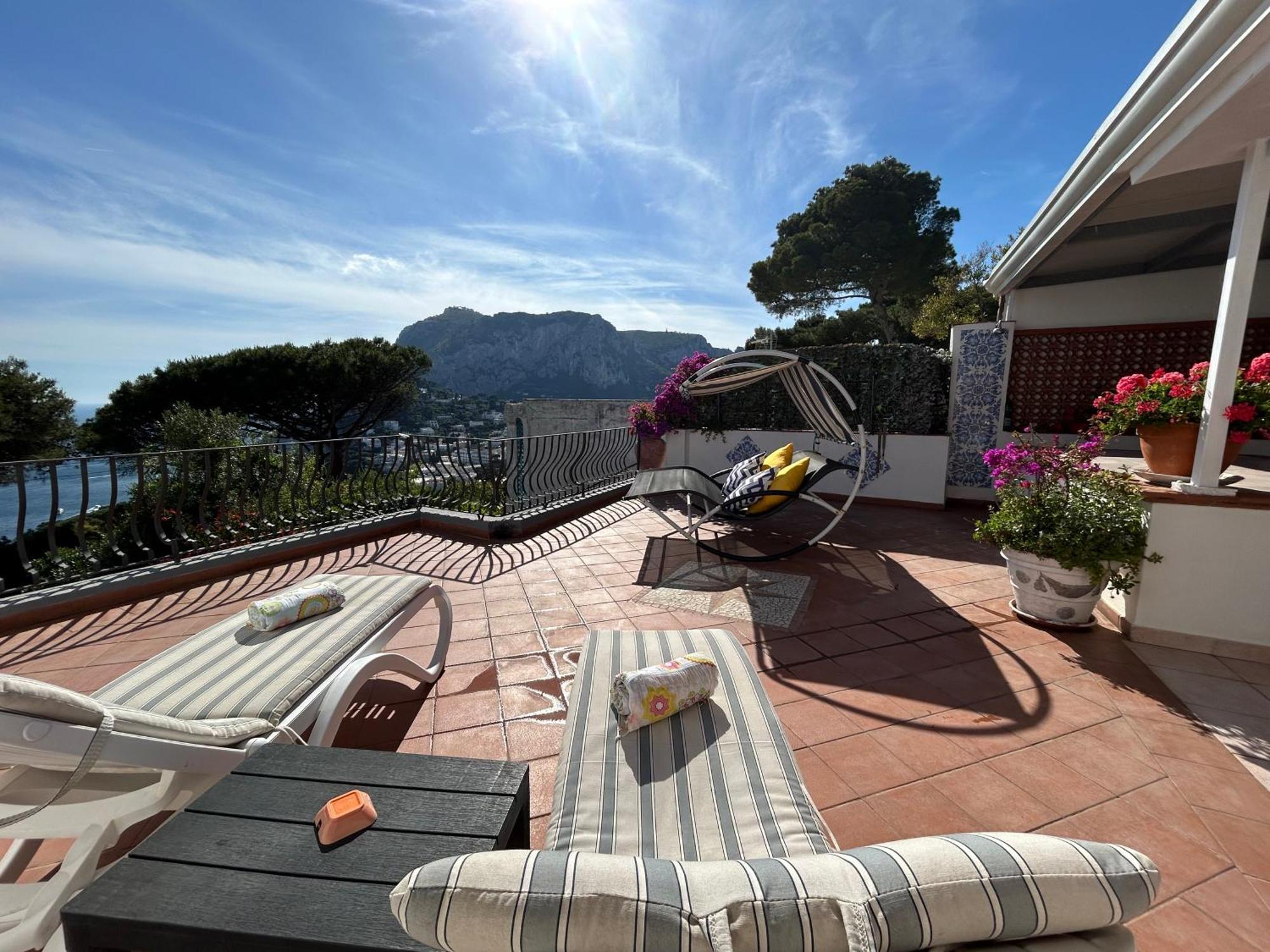 Marvelous Sea View Villa Capri Exteriér fotografie