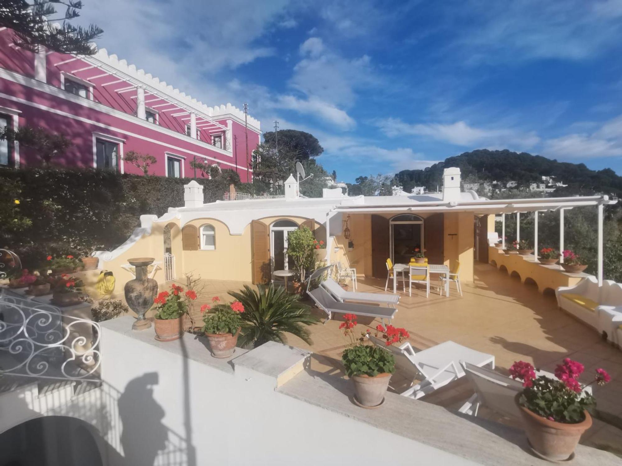 Marvelous Sea View Villa Capri Exteriér fotografie